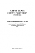 Azuki Bean: Botany, Production and Uses